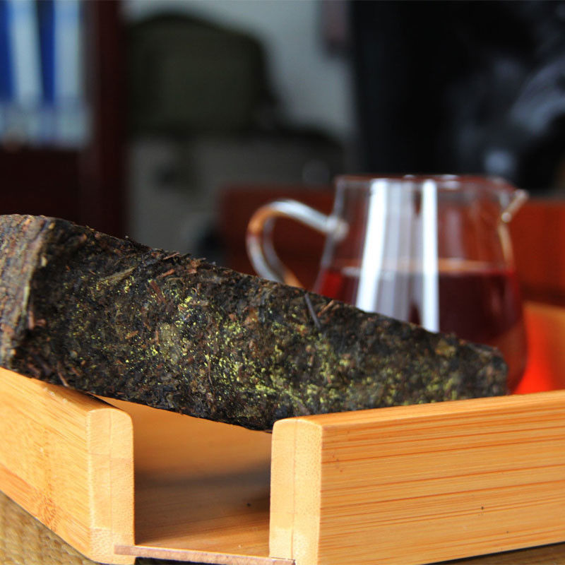 Original Leaf Dark Chinese Tea Moisture Proof Storage For Traveling